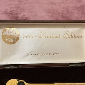 MAC Tools 24K Gold Plated Limited Edition Tool